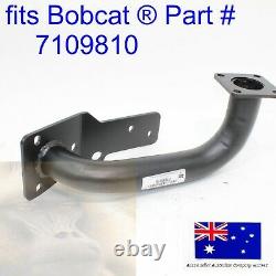Tube Exhaust Muffler Pipe fits Bobcat 7109810 S330 T320 Kubota V3800 Engine