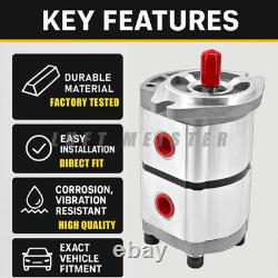 Two-Section Hydraulic Gear Pump PGP51088G3LP Fit AGT Skid Steer Loader KTT23 New