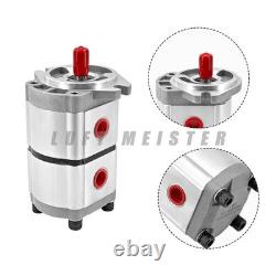 Two-Section Hydraulic Gear Pump PGP51088G3LP Fit AGT Skid Steer Loader KTT23 New