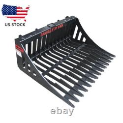 US stock Skid Steer Track Loader Rock Bucket, Fit Small Skid Steer Loader