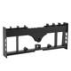 Uimoso 45 Skid Steer Pallet Frame With2 Hitch Receiver And Spear Sleeves 4000lbs