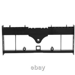 Uimoso 45 Skid Steer Pallet Frame with2 Hitch Receiver and Spear Sleeves 4000lbs