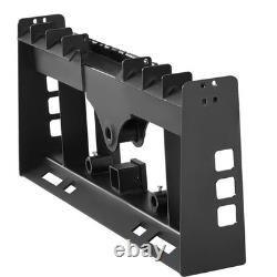 Uimoso 45 Skid Steer Pallet Frame with2 Hitch Receiver and Spear Sleeves 4000lbs