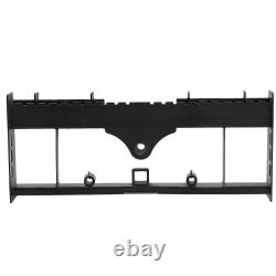 Uimoso Skid Steer Pallet Frame withHitch Receiver & Spear Sleeves for John Deere
