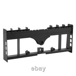 Uimoso Skid Steer Pallet Frame withHitch Receiver & Spear Sleeves for John Deere