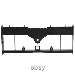 Uimoso Skid Steer Pallet Frame withHitch Receiver & Spear Sleeves for John Deere