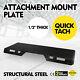 Universal Skid Steer Quick Attach Mounting Plate Adapter Extreme Duty 1/2 Weld
