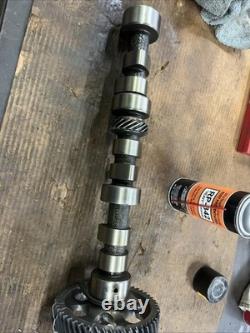 Used excellent OEM camshaft fits New Holland LS180 skid steer 87801338 332T