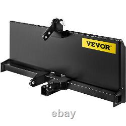 VEVOR 3-Point Attachment Adapter For Universal Skid Steer Quick Attach Equipment