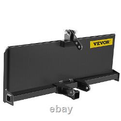 VEVOR 3-Point Attachment Adapter for Universal Skid Steer Quick Attach Equipment