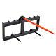 Vevor 49 Hay Spear Bale Spears Skid Steer Loader Tractor Attachment 1600lbs