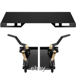VEVOR Skid Steer Quick Attachment Plate & Conversion Adapter Latch Box 1/4