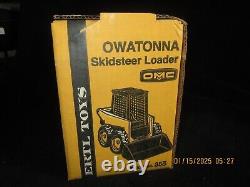 Vintage ERTL OMC Owatonna Mustang Skid Steer Loader Collectors #1 NIB 1/16 scale