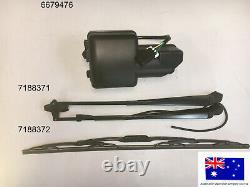 WINDSCREEN WIPER MOTOR ARM BLADE fits Bobcat 6679476 7188371 7188372 WINDSHIELD