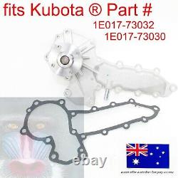 Water Pump fits Kubota 1E017-73032 1E017-73030 V2203 V2003T D1703-BG Engines