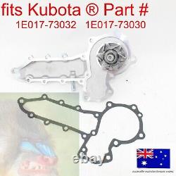 Water Pump fits Kubota 1E017-73032 1E017-73030 V2203 V2003T D1703-BG Engines