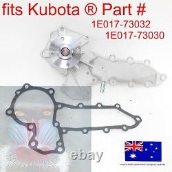 Water Pump fits Kubota 1E017-73032 1E017-73030 V2203 V2003T D1703-BG Engines