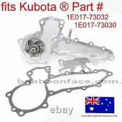 Water Pump fits Kubota 1E017-73032 1E017-73030 V2203 V2003T D1703-BG Engines