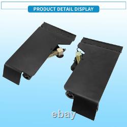 Weld-On Skid Steer Quick Attach Bucket Conversion Adapter Latch Plates Universal