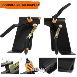 YINTATECH Skid Steer Quick Tach Adapter Bobtach Latch Box Weld On QTK Mount