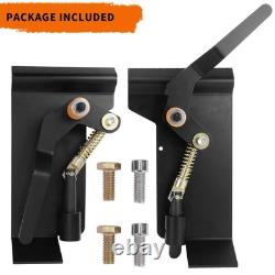 YINTATECH Skid Steer Quick Tach Adapter Bobtach Latch Box Weld On QTK Mount