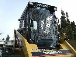 1/2 Porte Cat Caterpillar Lexan Polycarbonate Mulcher Mower Chargeuse De Braquage