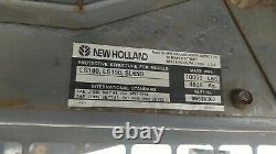2002 Nouvelle Hollande Ls180 Skid Steer. Bobcat Avec Pièce Jointe Backhoe