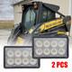 2 Phares De Travail Led Pour Chargeuse Compacte New Holland L185 L190 L250 L255 L465 L565 L865