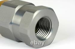 2x 1/2 Npt Paire Hydraulique Flat Face Quick Coupler Skid Steer Bobcat Iso 16028