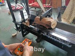 30t Fendeuse de bûches à bois pour le bois de chauffage Attelage de chargeuse compacte Machine forestière