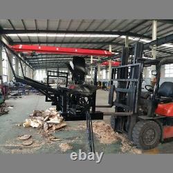 30t Scie à bois de chauffage Fendeuse de bûches Accessoire de chargeuse forestière Machine forestière