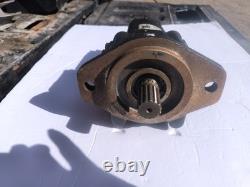 373-8426 POMPE À ENGRENAGES À DEUX SECTIONS Caterpillar CAT SKID STEER Neuf Démonté 3738426