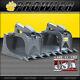 78 Pouces Heavy Duty Demo Grapple Bucket With Teeth 78 Skid Steer Fixation
