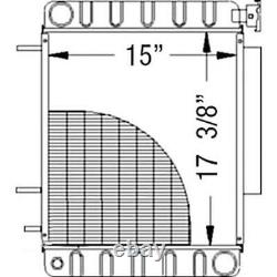 9828621 Radiateur Convient à Ford/New Holland Skid Steer L454 L455 MG9828621