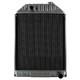 9828738 Radiateur Compatible Avec Chargeuse Compacte Ford New Holland L783 Et L785 Avec Matrice