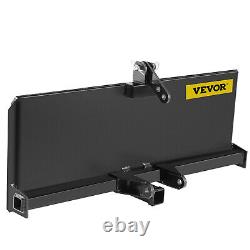 Adaptateur d'attache à 3 points VEVOR pour équipement universel attache rapide pour chargeuse compacte