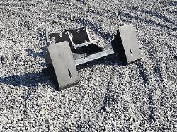 Adaptateur de chargeuse rapide Kubota KX040 Excavator vers Skid Steer