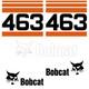 Autocollant De Remplacement Pour Bobcat Skid Steer Fits 463, Laminé Durable Pour Extérieur