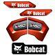 Autocollants De Remplacement Durables Laminés Pour Chargeuse Sur Chenilles S450 Bobcat