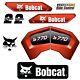 Autocollants De Remplacement Laminés En Vinyle Extérieur Pour Chargeuse Sur Chenilles Bobcat S770