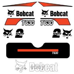 Autocollants de remplacement pour Bobcat T630 Skid Steer