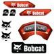 Autocollants De Remplacement Pour Chargeuse Sur Chenilles Bobcat S510