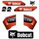Autocollants De Remplacement Pour Chargeuse Sur Chenilles Bobcat T770, Durables Et Laminés Pour Extérieur