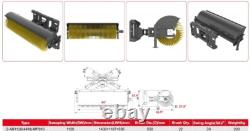 Balayeuse à balai hydraulique à angle de 44 pouces pour mini-chargeuse compacte