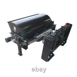 Balayeuse à balai hydraulique à angle de 44 pouces pour mini-chargeuse compacte