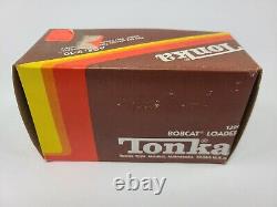 Bobcat 630 Chargeuse compacte à chenilles verte modèle réduit Tonka à l'échelle 1:25 #1399, neuf de 1979.