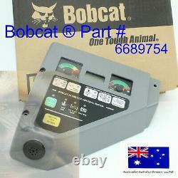 Bobcat 6689754 Panneau De Commande Gauche Fuel Et Jauge De Température S185 T190 200 T250 T300 T320