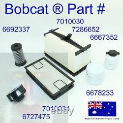 Bobcat Filter Service Kit Oil Air Hydraulique T750 T770 T870 7286652 6692337 V3800