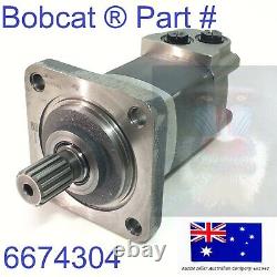Bobcat Hydraulic Drive Travel Motor Oem 6674304 440 440b 443 450 453 463 S70 Nouveau