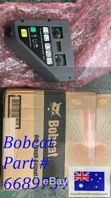 Bobcat Oem 6689754 Panneau De Configuration Gauche Avec Jauge De Carburant Nouveau Dans La Boîte